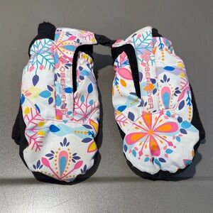 Obermeyer Kids' Floral Pattern Mittens